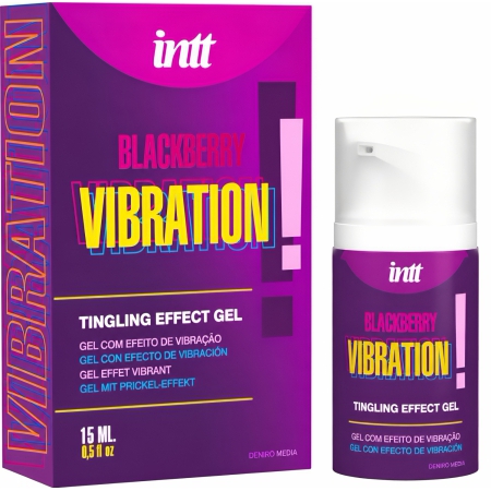 Intt Vibration Blackberry — Gel Intim Mure, Efect Pulsant