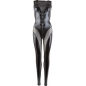 Jumpsuit Cottelli Collection Wetlook Negru M