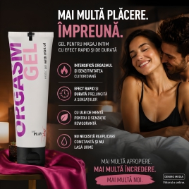 Gel cu Mentă Stimulent Orgasm pentru Clitoris 80 ml