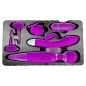 Kit Purple Desire 4 Piese Vibratoare Pentru Stimulare Variată Mov