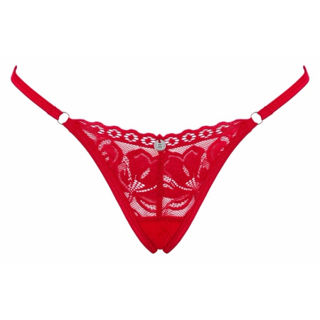 Chilot Obsessive Lacelove Thong Rosu XS-S