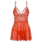 Lenjerie Babydoll Obsessive 838-BAB Roșu 2XL