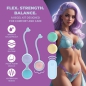 Loveline By Shots: Kit Kegel Reîncărcabil, 10 Moduri Multicolor