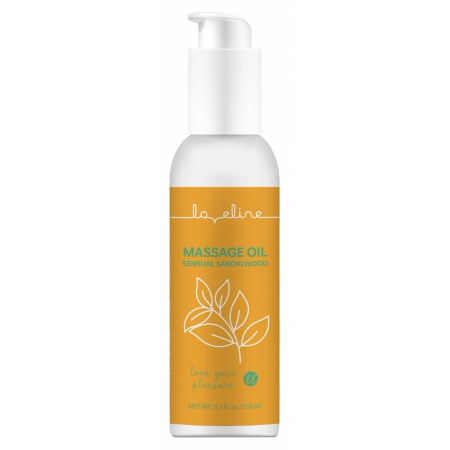 Loveline Ulei Masaj Santal Catifelat 150 ml Aromă Caldă