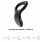 Lovense Diamo Vibrating Ring Negru