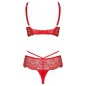 Set Obsessive Loventy Roșu L-XL