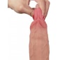 Lovetoy 24.5cm Sliding Skin – Dong Realist cu Testicule