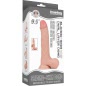 Lovetoy 24.5cm Sliding Skin – Dong Realist cu Testicule