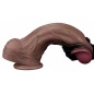 Lovetoy Dildo Dual-Layer XXL 33 cm – Realist, 7.6 cm Maro
