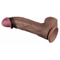Lovetoy Dildo Dual-Layer XXL 33 cm – Realist, 7.6 cm Maro