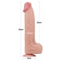 Lovetoy Dual Layer 36 cm Piele Moale și Miez Ferm