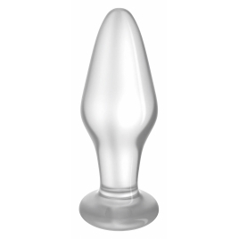 Lovetoy Glass Romance Dop Anal Din Sticlă Transparent 12 cm
