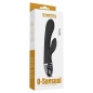 Lovetoy O-Sensual Clit Duo Climax, Vibrator 21 cm Negru