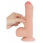 LoveToy Sliding Skin 18.3cm — Realist, Ventuză Detașabilă