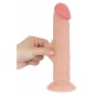 LoveToy Sliding Skin 20 cm — Dildo Realist cu Ventuză