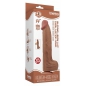 LoveToy Sliding Skin 36 cm Realist, Textură Naturală Maro