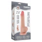 LoveToy Dildo Piele Mobila 19.5cm cu Ventuza Natural