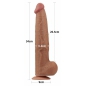 LoveToy Sliding Skin – Dildo Realist 34 cm
