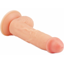 Lovetoy Ultra Soft Dude Dildo Realist 20 cm cu Ventuză