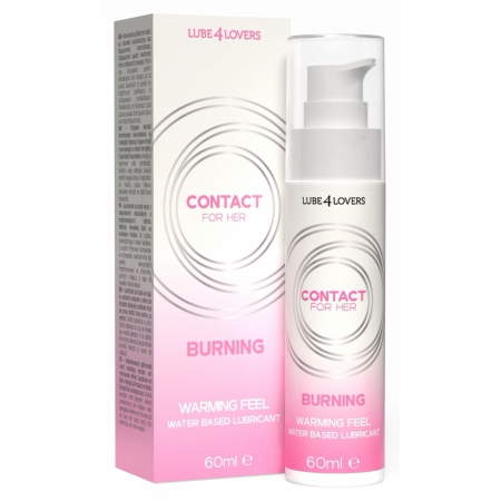 Lube4lovers Burning - Lubrifiant Vaginal încălzitor 60 ml