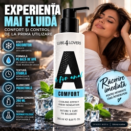 Lube4lovers Comfort Lubrifiant Anal Răcoritor 260ml