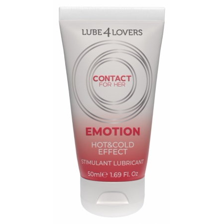 Lube4lovers Emotion Lubrifiant Apă 50 ml Efect Cald Rece