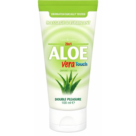 Lubrifiant 2 În 1 Aloe Vera Touch 100 ml