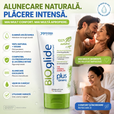 Lubrifiant Bioglide Plus pentru Uscăciune Vaginală 100 ml