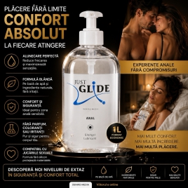 Lubrifiant Anal Just Glide Vegan Flacon Mare 1L