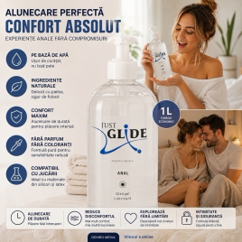 Lubrifiant Anal Just Glide Vegan Flacon Mare 1L
