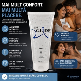 Lubrifiant Anal Just Glide cu pH Optimizat 200 ml