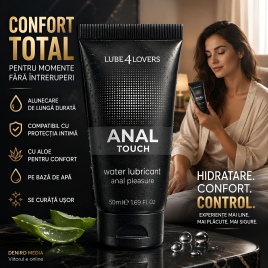 Lubrifiant Anal Touch pe Bază de Apă 50ml