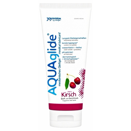 Lubrifiant AQUAglide Aromă Cireșe 100ml