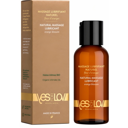 Lubrifiant De Masaj YESforLOV Organic  100ml