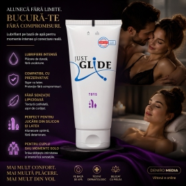 Lubrifiant Just Glide Toys pentru Jucării Erotice 200 ml