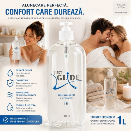 Lubrifiant pe Bază de Apă Just Glide Water-Based 1L