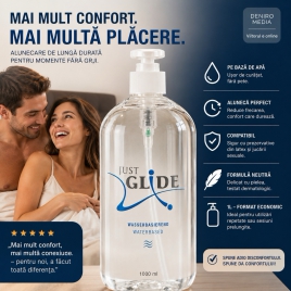 Lubrifiant pe Bază de Apă Just Glide Water-Based 1L