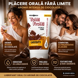 Lubrifiant Cupid Labs Chocolate pentru Sex Oral 60 ml