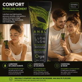 Lubrifiant Anal Lube Tube Sensitive Hibrid 100 ml