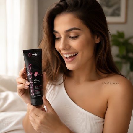 Lubrifiant Comestibil Orgie Lube Tube Cotton Candy 100 ml