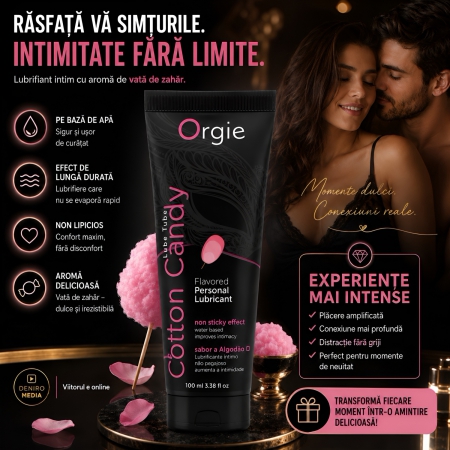 Lubrifiant Comestibil Orgie Lube Tube Cotton Candy 100 ml