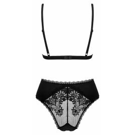 Body Obsessive Maderris cu Bretele Reglabile Negru XS-S