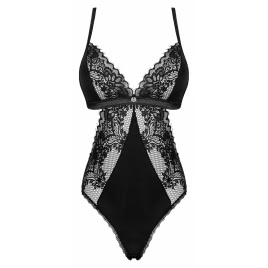 Body Obsessive Maderris cu Bretele Reglabile Negru XS-S