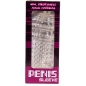 Manșon Pentru Penis Cu Striații Transparent