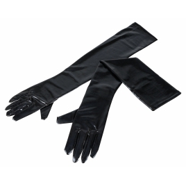 Manusi Cottelli Wetlook Negre Extra Lungi pe xBazar