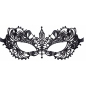 Masca Brodată Elegantă Cottelli Collection Unisize Negru