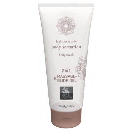 Gel Massage & Glide 2 in 1 Silky Touch 200ml