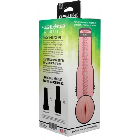 Masturbator Fleshlight Go Surge cu Manșon Pink Lady Negru