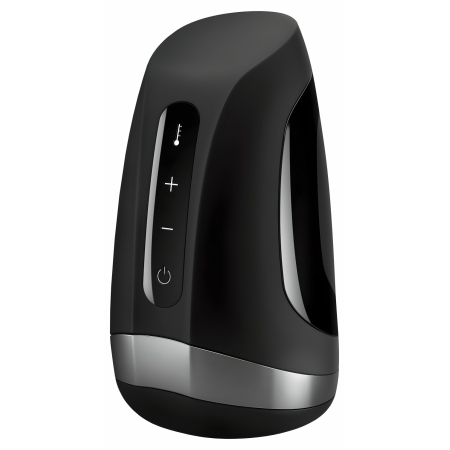 Masturbator Satisfyer Cu Vibrație Pulsație Și Încălzire Negru
