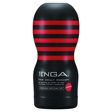 Masturbator Tenga Original Vacuum Cup Strong Negru